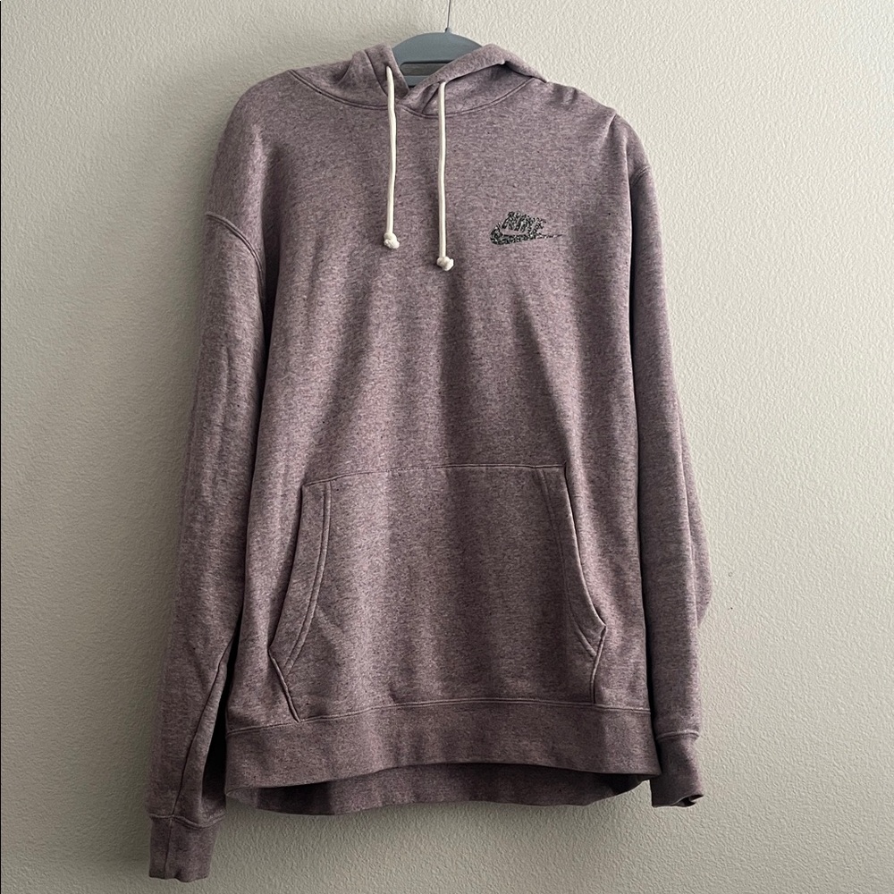Nike Men's Heather Mauve Pullover Hoodie